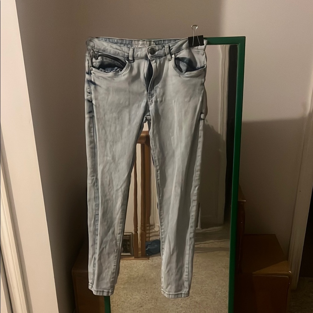 Akademiks Light Blue Skinny Jeans